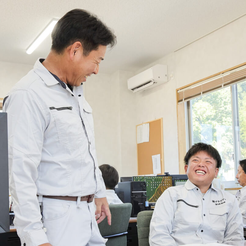 現場が進む、心地よいチームワーク